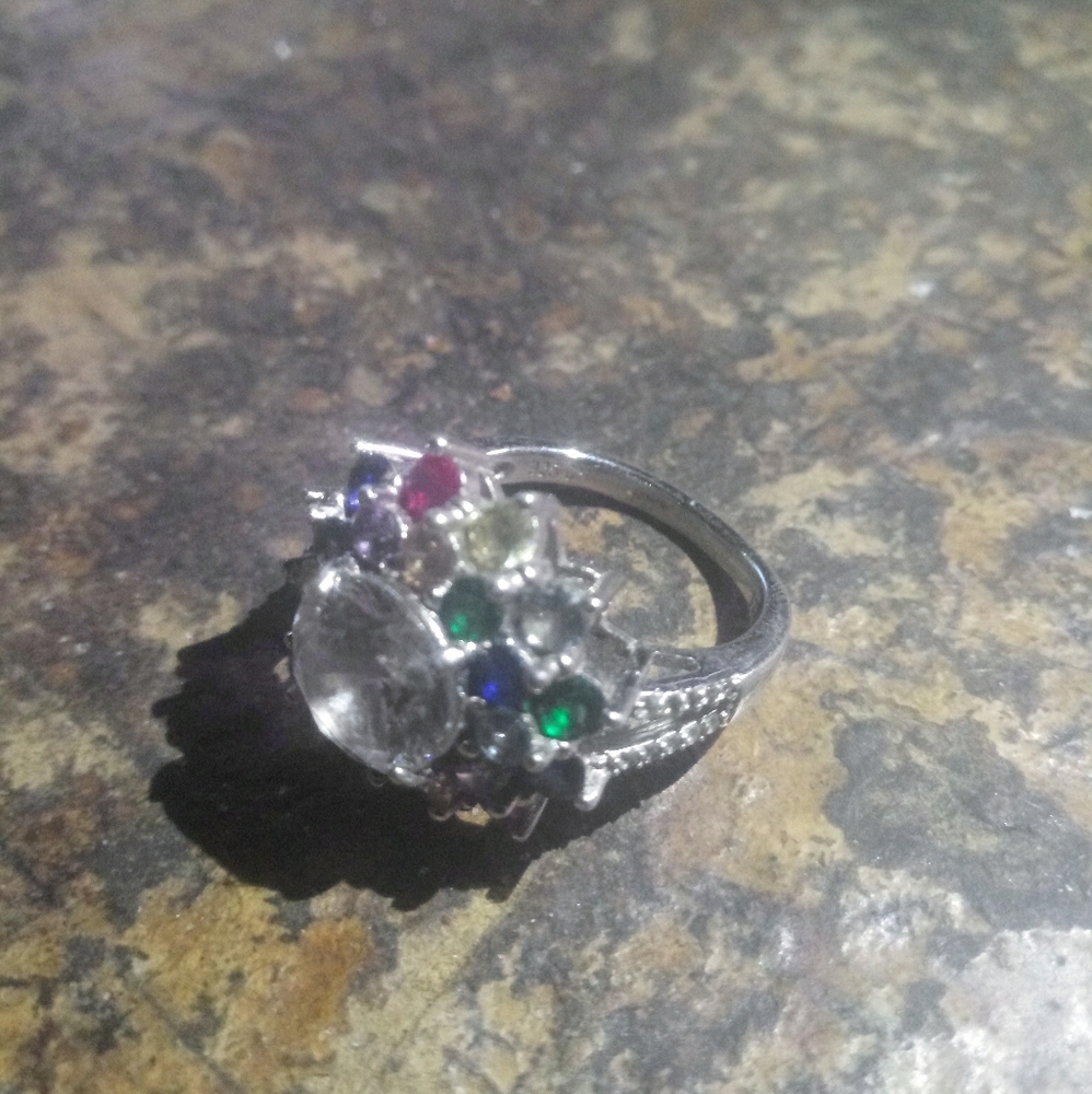 Beautiful rainbow ring